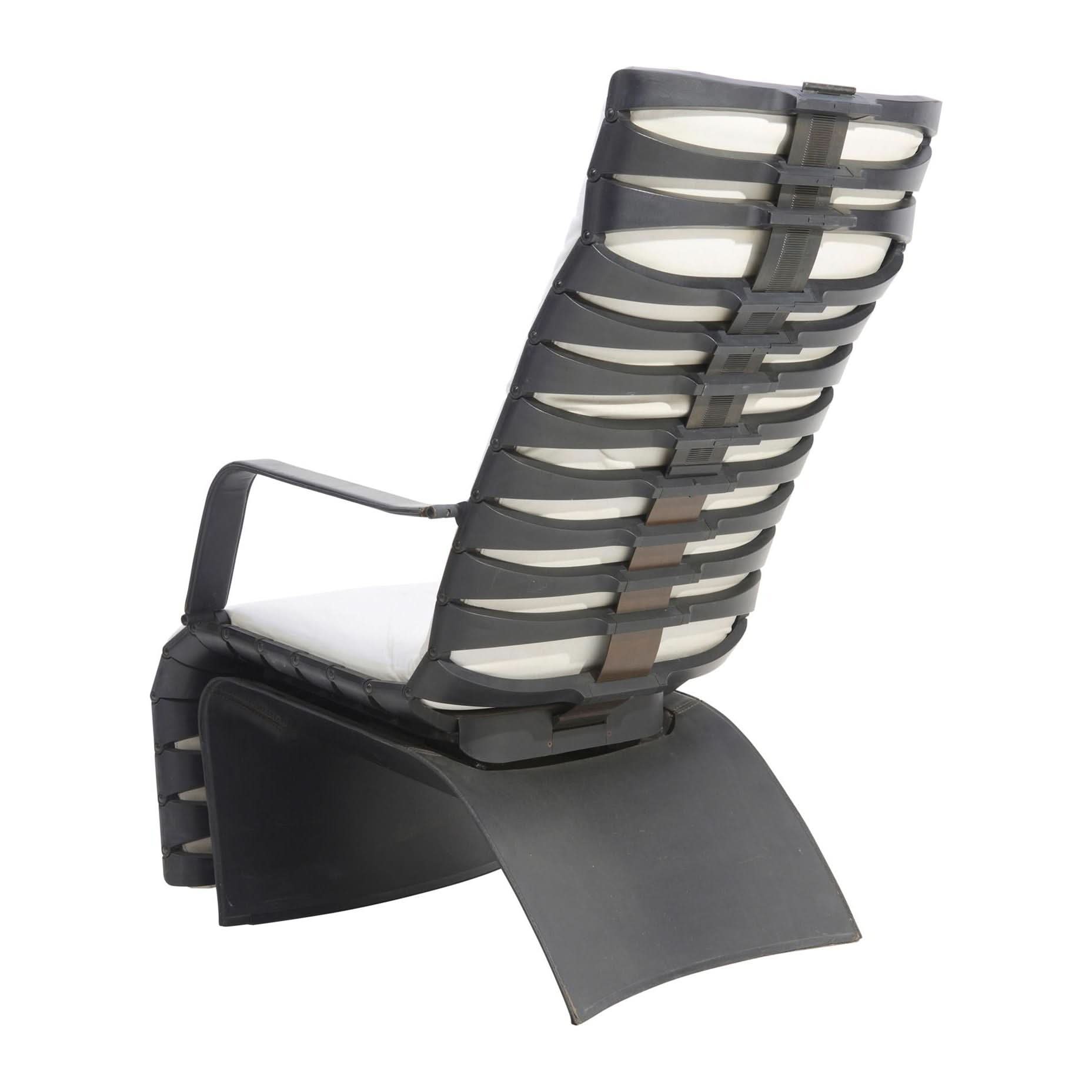 F. A. Porsche Antropovarius Reclining Lounge Chair for Poltrona Frau | Bazaa | Designer, Vintage and Antique Furniture