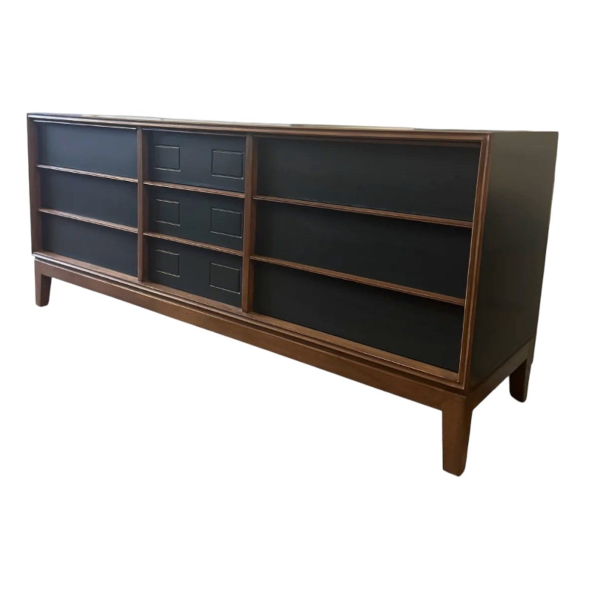 Shop 'Hayson Furniture' 9 drawer dresser - Dark Green | Bazaa Shop 'Hayson Furniture' 9 drawer dresser - Dark Green | Bazaa