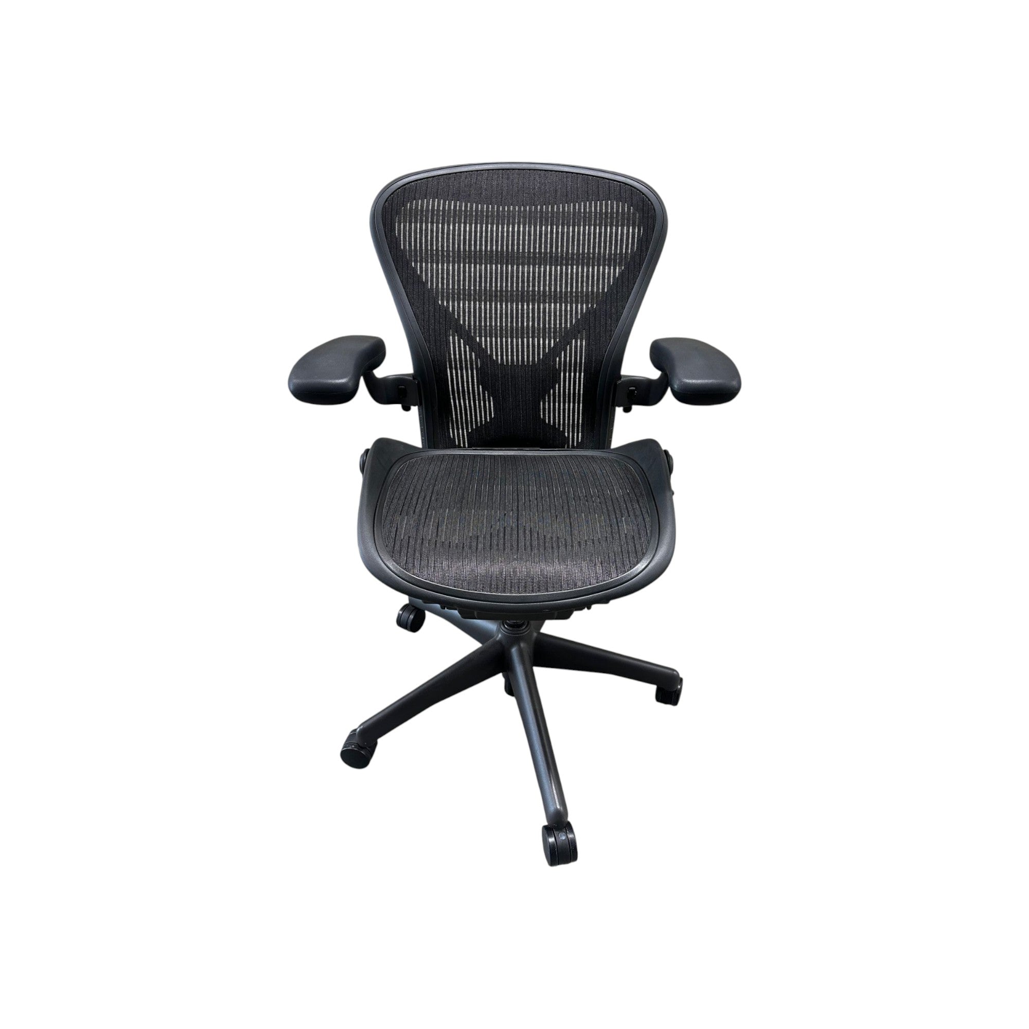 Shop Herman Miller Aeron with Armrest Posture fit (Size B) Bazaa