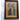 Vintage print depicting Jesus with a child in a silky oak frame