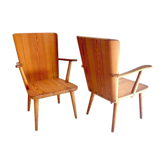 Göran Malmvall (1950S)  2X 501 ARM CHAIRS FOR KARL ANDERSSON & SONER