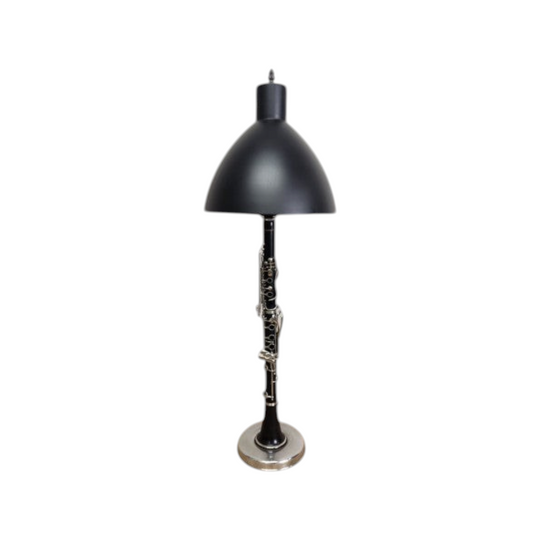 Upcycled Unique Clarinet Table Lamp #1