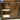 Antique Oak Leadlight Writing Bureau