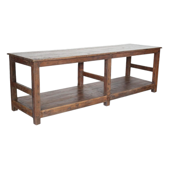 Long Wooden Table No. 23