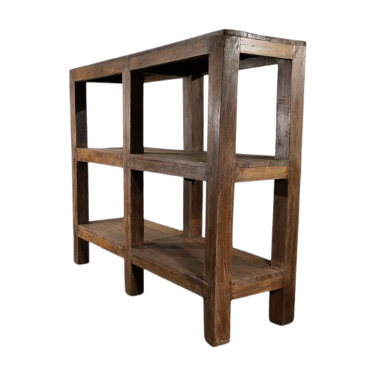 Vintage Wooden Shelving Unit No. 47