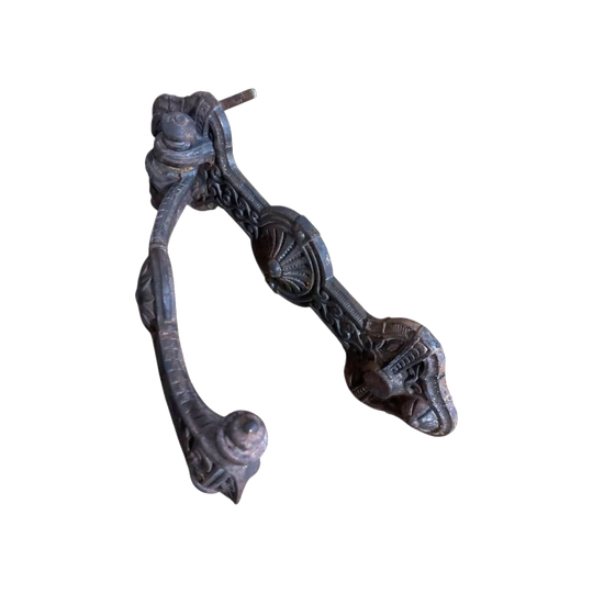 Kenrick & Sons Cast Iron Door Knocker, Marked 1883