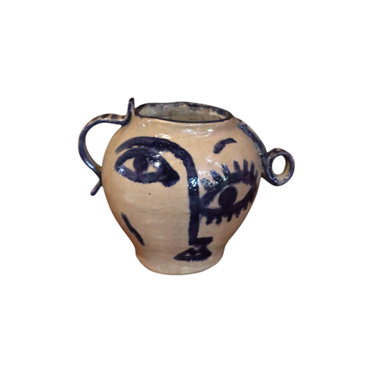 Ceramic Blue Vase 2