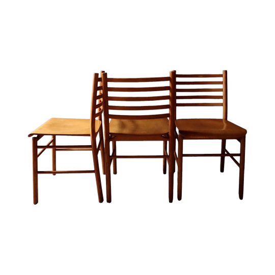 Ladder Back Dining Chairs [6]