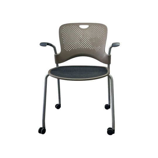 Herman Miller Caper Meeting Chair - Cappuccino - Pre Loved