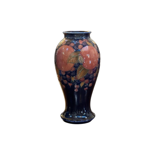 William Moorcroft Pomegranate Baluster Vase, c.1920, Signed