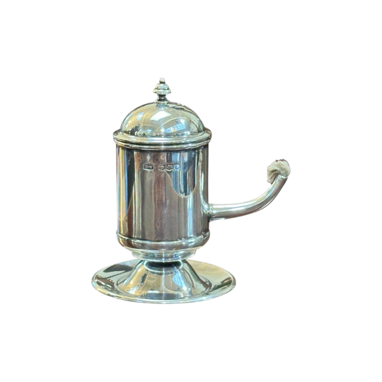Henry Wigfull Hallmarked Sheffield Silver Cigar Lighter, England, c.1926