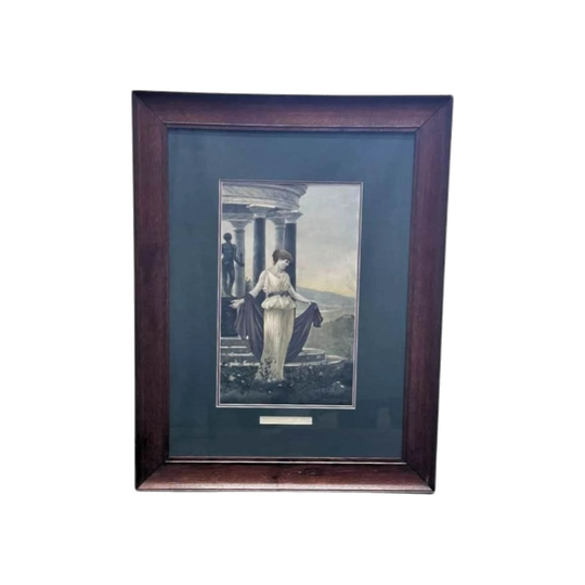 Oak-Framed Print – The Temple of Art, c.1900