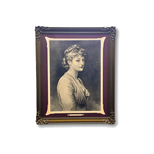 Type of Beauty, c.1880 – Original Art Engraving in Later Traditional Frame