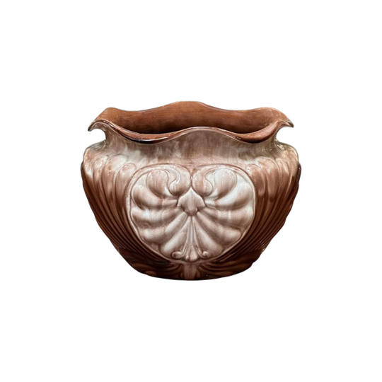 English Glazed Ceramic Jardiniere, c.1900