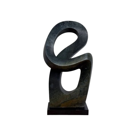 Tango by Tawanda Masvosva, Zimbabwean Soapstone Sculpture