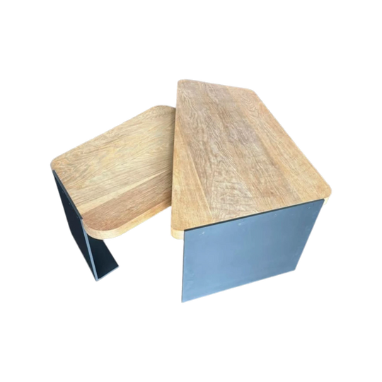 Pair of Designer Nesting Coffee Tables