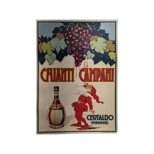 Chianti Campani Vintage Poster