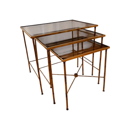 Brass Nesting Tables