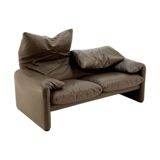 Cassina Maralunga 2-Seat Sofa by Vico Magistretti