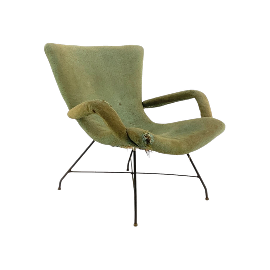 Rare Original Lounge Chair by Martin Eisler & Carlo Hauner, Brazil