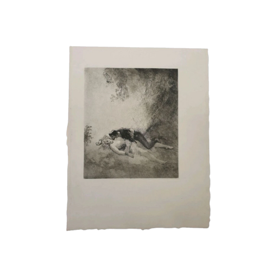 Norman Lindsay 'Robin Hood' Photogravure, 1928, Unframed