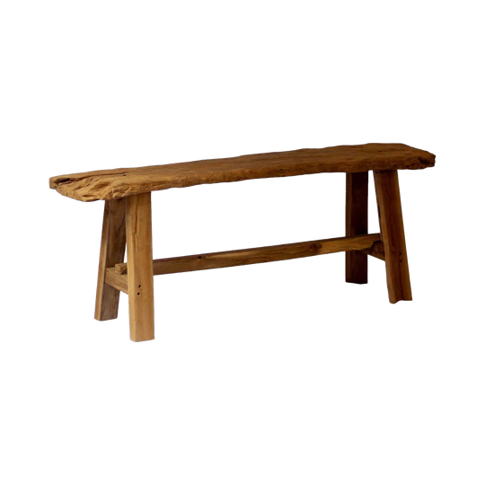 Recycled Wooden Teak Bench Seat