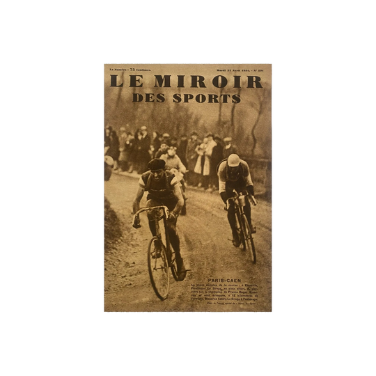 Le Miroir des Sports vintage poster