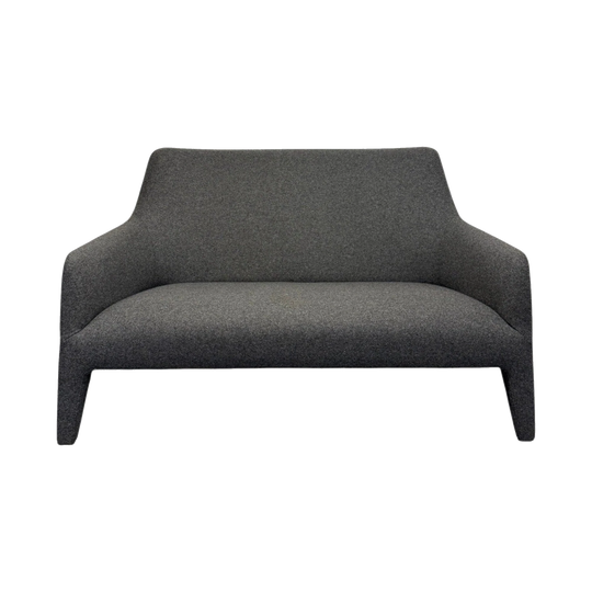 Jardan Kelly 2-Seater Sofa – Dark Grey Wool Blend