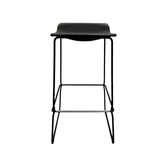 Viccarbe Last Minute High Stool by Patricia Urquiola – Black