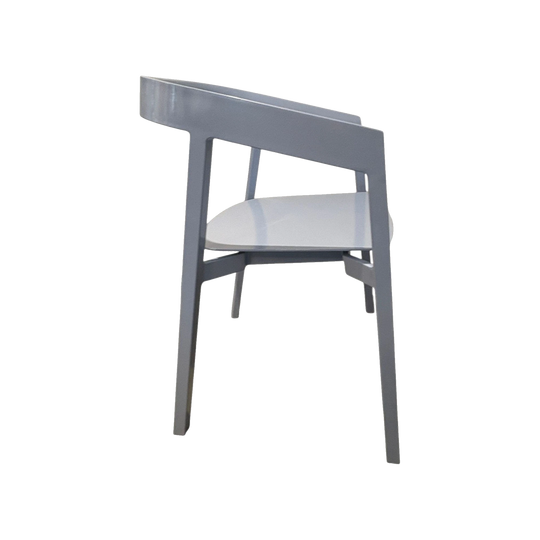 Mornington Dining Chairs – Baby Blue Powder-Coated Aluminium (Indoor/Outdoor)