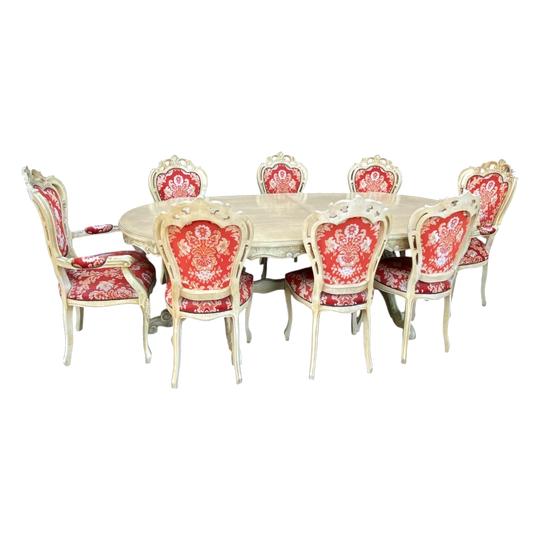 11-Piece Dining Table and Chairs Set