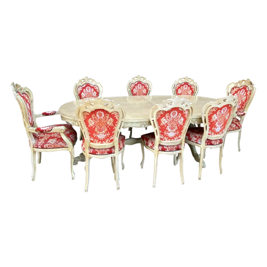 11-Piece Dining Table and Chairs Set