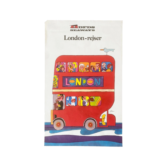 Ib Antoni DFDS Seaways ‘London’ Poster