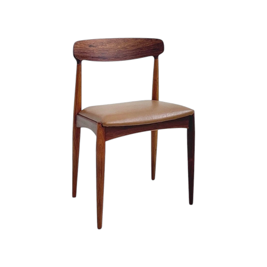 Johannes Andersen Rosewood Chair by Uldum Mobelfabrik