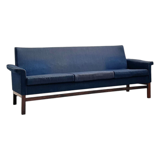 Danish Sofa with Rosewood Base