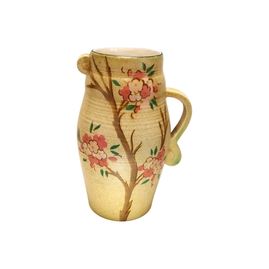 Art Deco hand painted vase