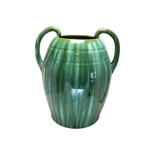 Large John Campbell two handled vase
