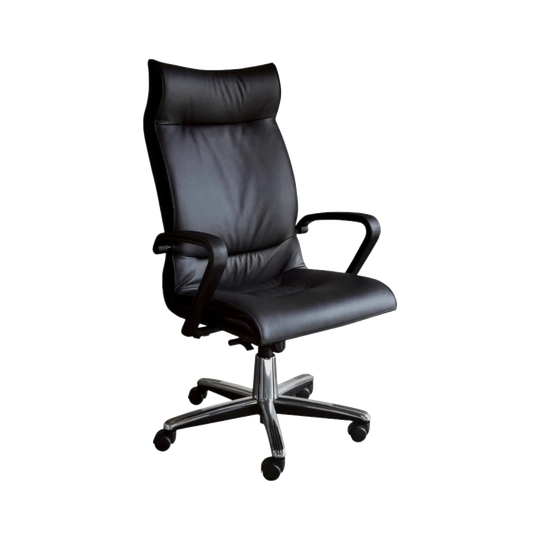 Emilio Ambasz for Tecno ‘Qualis’ Postmodern Office Armchair, Italy, 1991