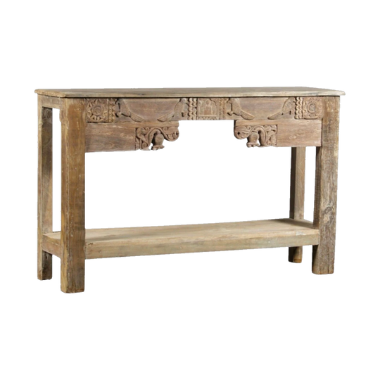 VINTAGE Indian Console Table - Eco Village Collection