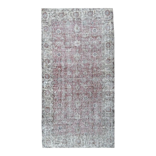 Ange – 1970s Oushak Rug, 106 x 203 cm