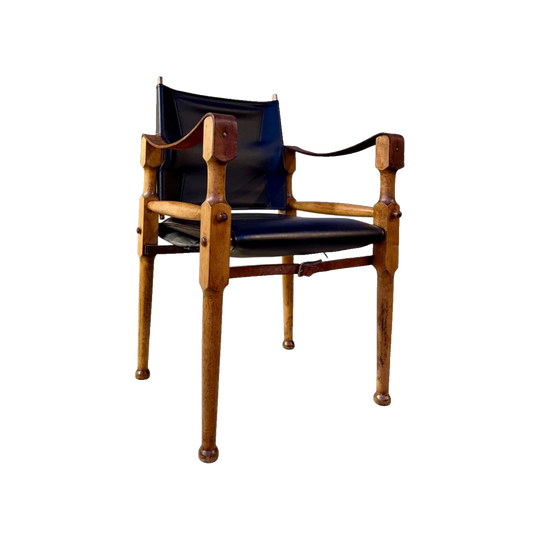 Michael Hirst Mid-Century Safari Armchair, Melbourne, c. 1960