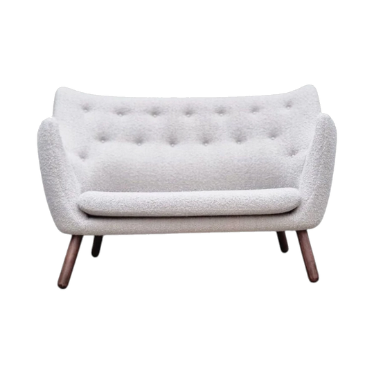 Finn Juhl Poet Sofa Model FJ4100 – Restored with Kvadrat Upholstery and Walnut Legs