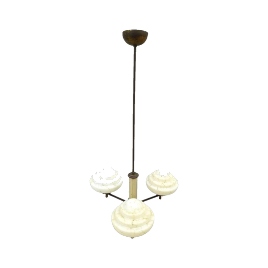 Restored Art Deco Pendant Light