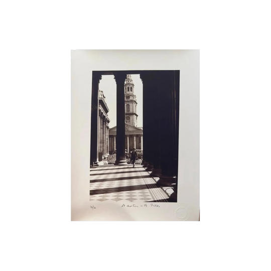 A photograph by George Morris "St Martins in the Fields" London