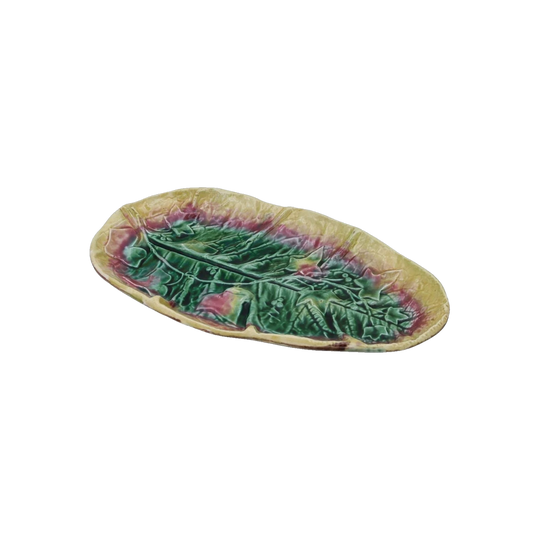 Thomas Forester majolica serving tray