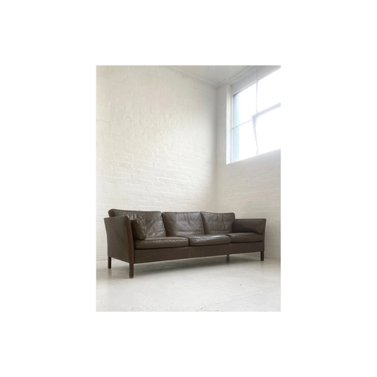 Danish Leather Sofa