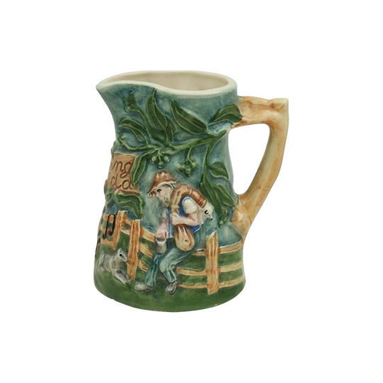 Waltzing Matilda musical jug by Diana Pottery