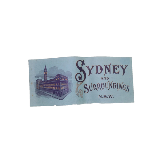 Sydney and Surroundings photo souvenir