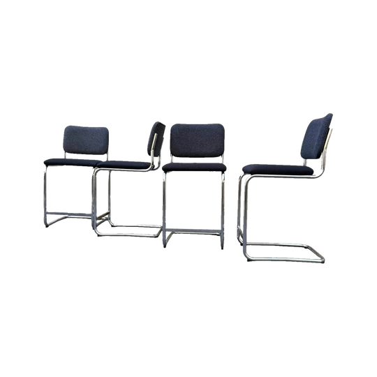 Knoll Cesca Fully Upholstered Stool, Counter Height