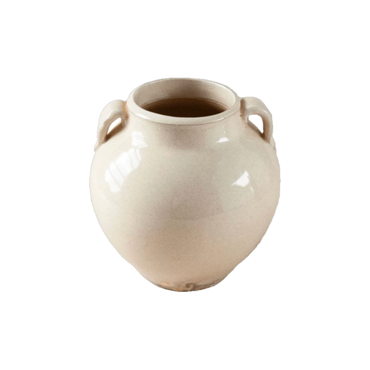 Lily Vintage Ceramic Vase – Approx. 22 cm Dia x 26 cm H
